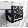 Porta rollo fiori negro Indra