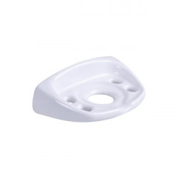porta vaso y cepillo Dux blanco Capea