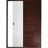 Puerta embutir Dommo Horizontal marco chapa 60/10 Oblak