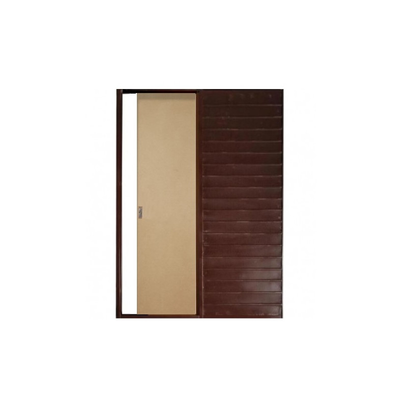 Puerta embutir MDF marco chapa 60/10 Oblak