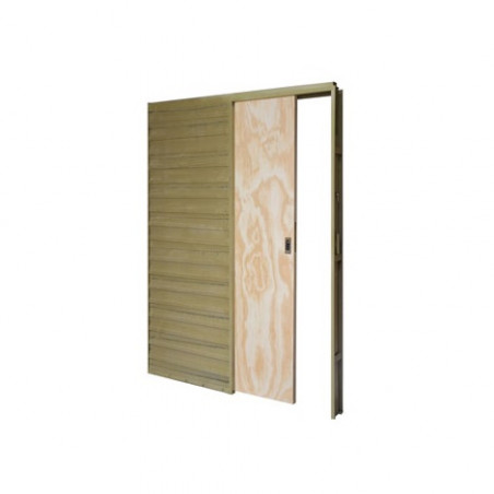 Puerta embutir Pino marco chapa 80/15 Piamel