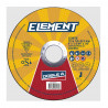 Disco corte T41 Recto 115 espesor 1mm Doble A
