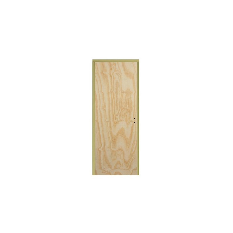Puerta placa Pino marco chapa 70/10 I Piamel