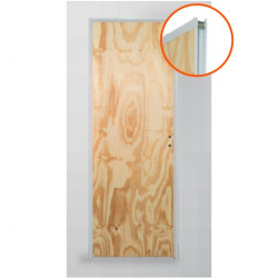 Puerta placa pino 80 cm...