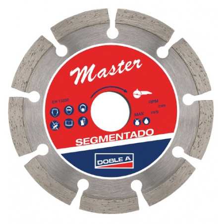 Disco diamantado segmentado 110mm Doble A