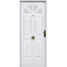 Puerta Sol 80 cm con pintura horno blanca I Pavir