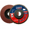 Disco Flap oxido aluminio base plastica 80 115mm Doble A