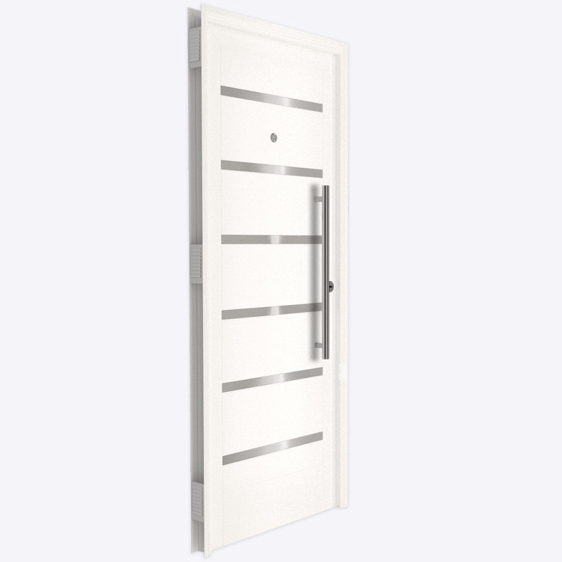 Puerta Verona 50 laminado 90 cm blanca D Pavir