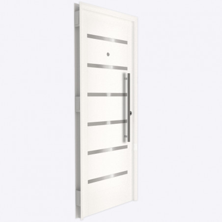 Puerta Verona 50 laminado 90 cm blanca D Pavir