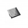 Reja de ventilacion acero inoxidable 20 x 20cm
