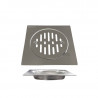 Rejilla acero inoxidable 20 x 20 cm Mozart