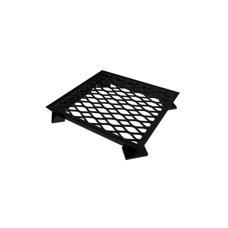 Rejilla hierro metal desplegado 20 x 20cm Soporteck