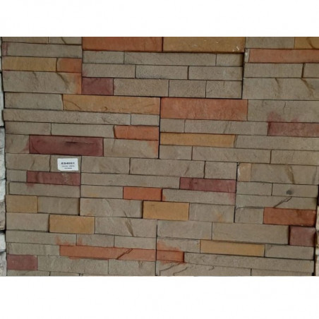 Caja revestimiento Caliza crema oxidada EcoStone
