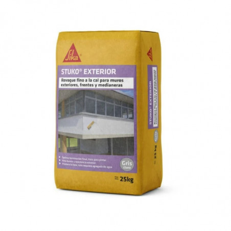 Revoque fino a la cal exterior Sikawall 132 25kg Sika