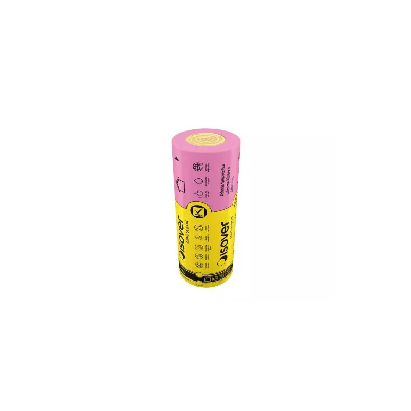 rollo Rolac Plata cubierta hidrorrepelente 38mm Isover