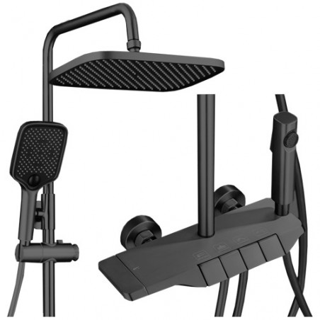 Set ducha piano negro Mozart