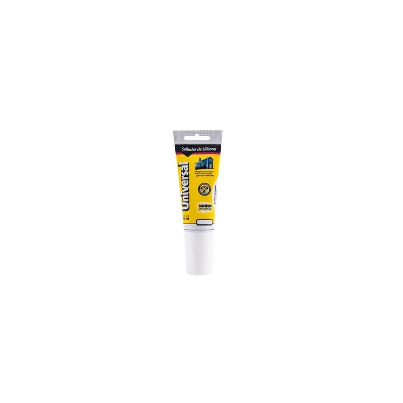 Silicona Universal blanca 60ml Suprabond