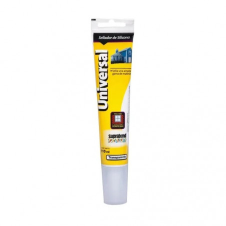 Silicona Universal transparente 110ml Suprabond