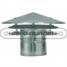 Sombrerete ventilacion 5" aprobado chapa galvanizada