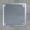 Tapa ciega alto transito 20 x 20cm acero