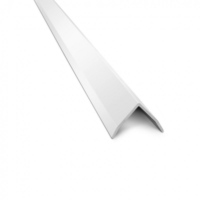 Tapacanto aluminio 16 x 16mm blanco Atrim