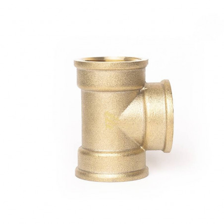 Tee bronce hembra 1/2"
