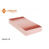 tejuela refractario 229 x 114 x 30mm tonalizado Cregar