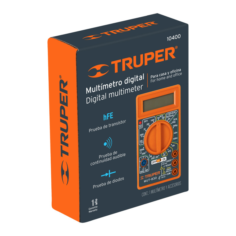Tester Digital escolar MUT-830 Truper