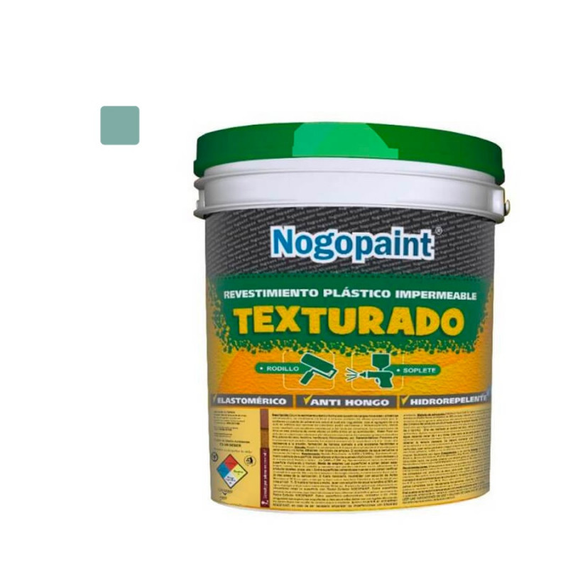 Texturado a rodillo 5 kg verde musgo Nogopaint