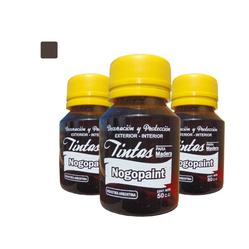 Tinta para madera 50cc algarrobo Nogopaint