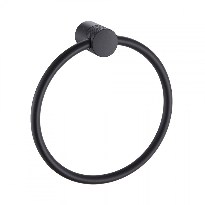 Toallero aro linea 17000 black Peirano