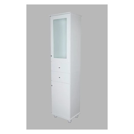 Armario para baño Maral 30cm laqueado blanco IG