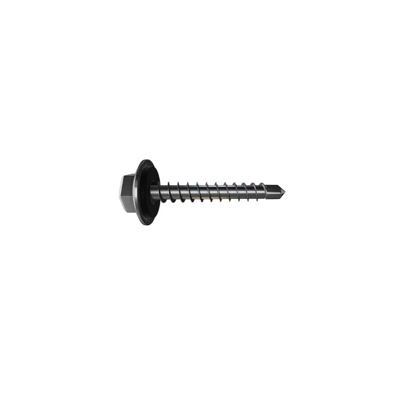 Tornillo autoperforante Hex T2 rosca madera 14 x 2"
