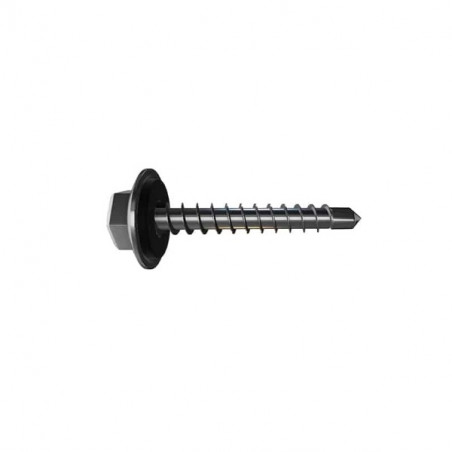 Tornillo autoperforante Hex T2 rosca madera 14 x 2"