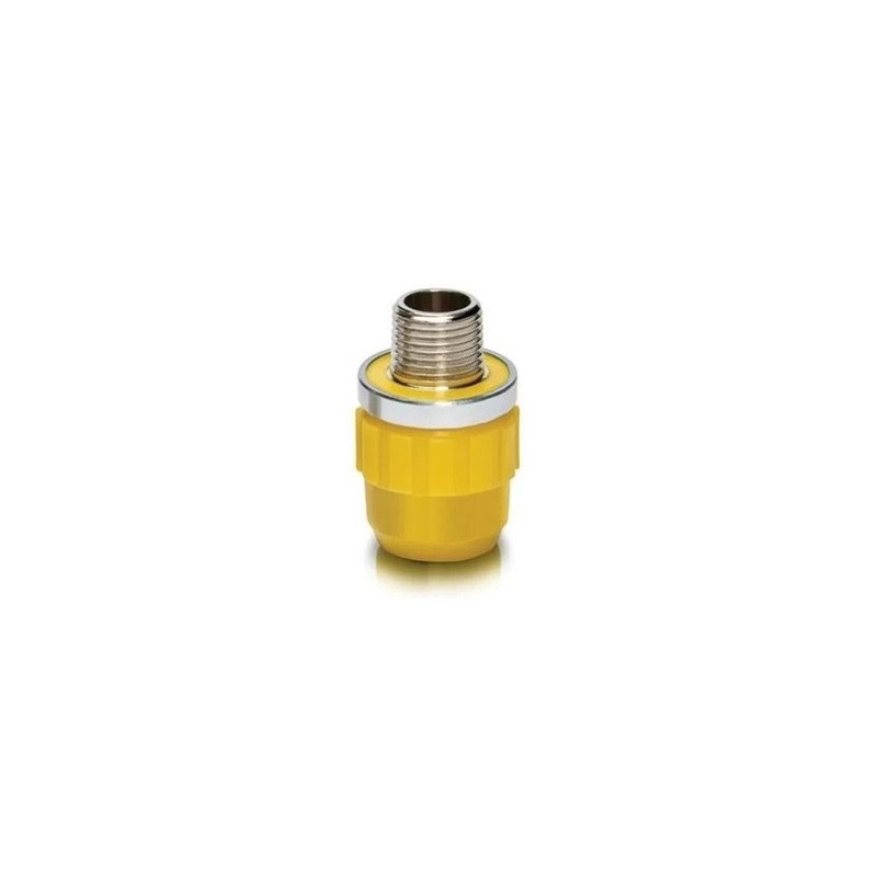 Transicion fusion 25mm rosca macho 1/2" Fusiogas