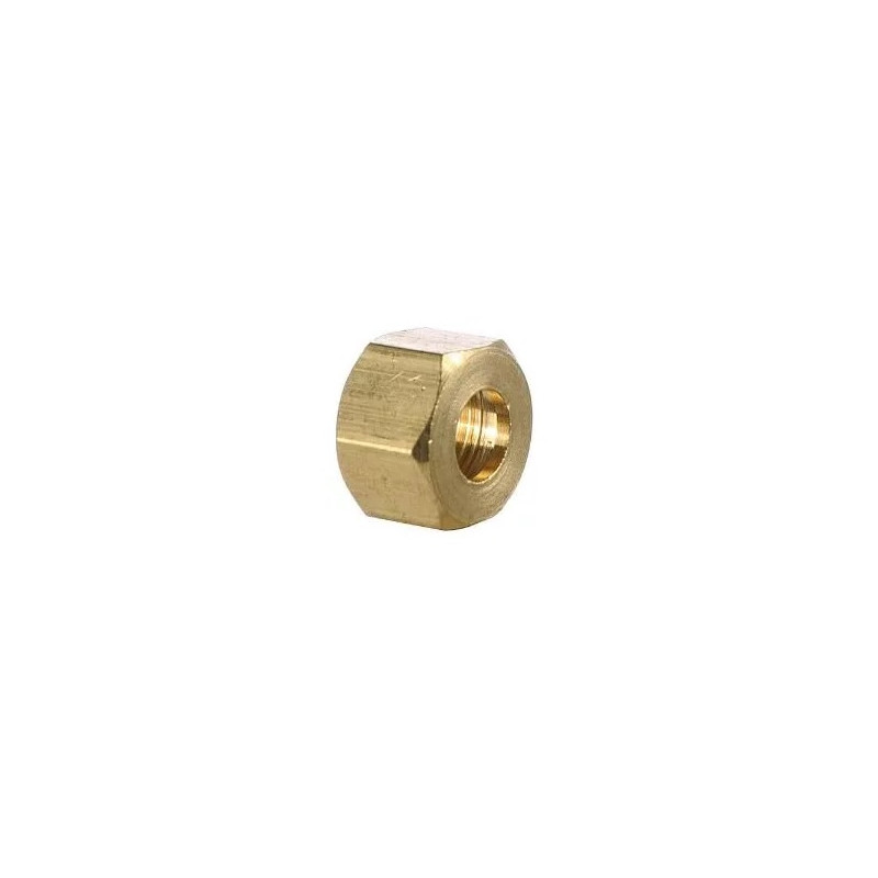 Tuerca de ajuste bronce 1/8"