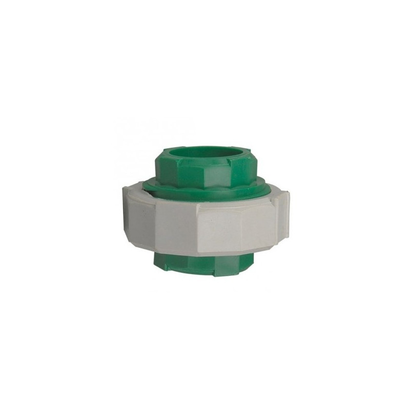 Union doble 25mm termofusion