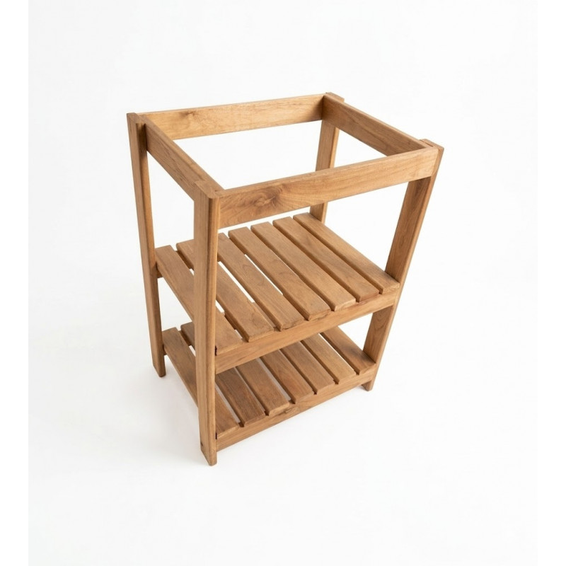 vanitory de pie madera natural 60cm RMA