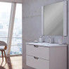 Vanitory colgante 60 cm Cima PVC blanco Buona