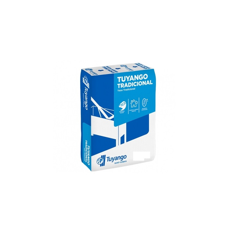 Yeso Tuyango tradicional 30 kg Saint Gobain