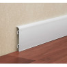 Zocalo aluminio Apolo 70mm cromo mate Atrim