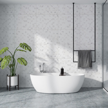 Caja ceramica vogue gris 34 x 51cm 1ra calidad Allpa