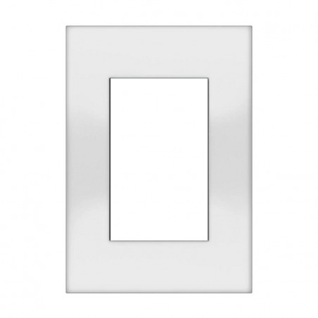 Tapa para bastidor 5 x 10 3 modulos Verona Platinum