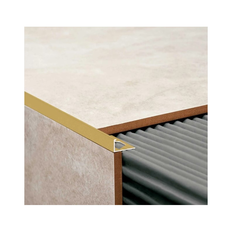 varilla L aluminio 10mm cromo mate Atrim