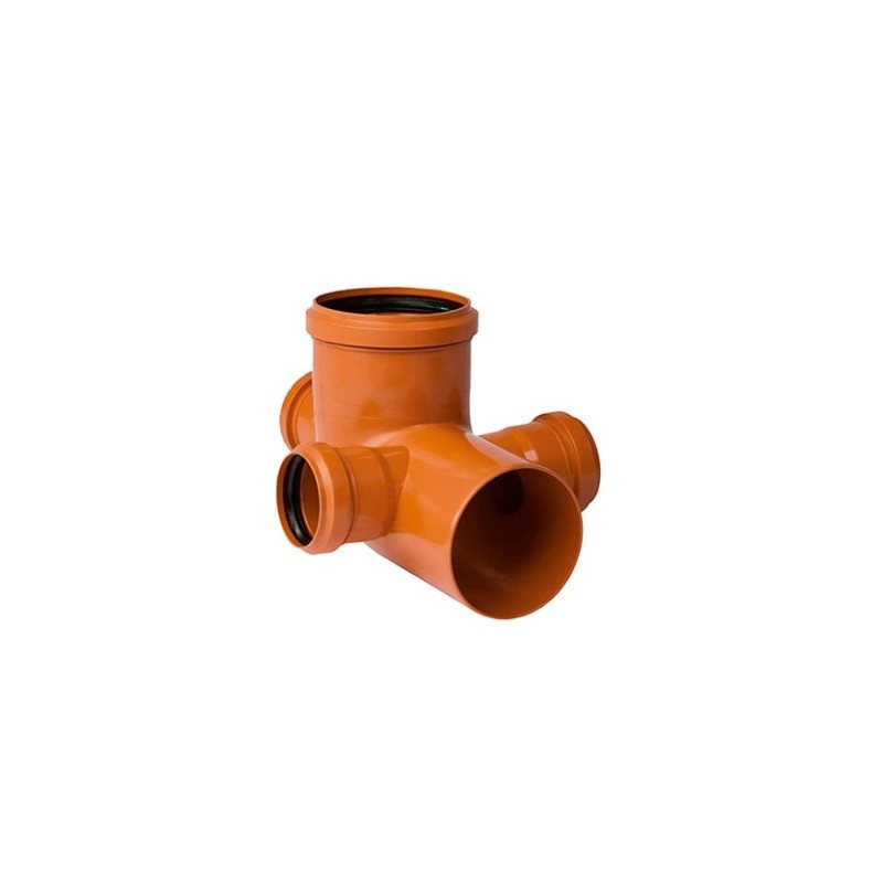 boca acceso horizontal 2 acometidas 110 x 63 mm