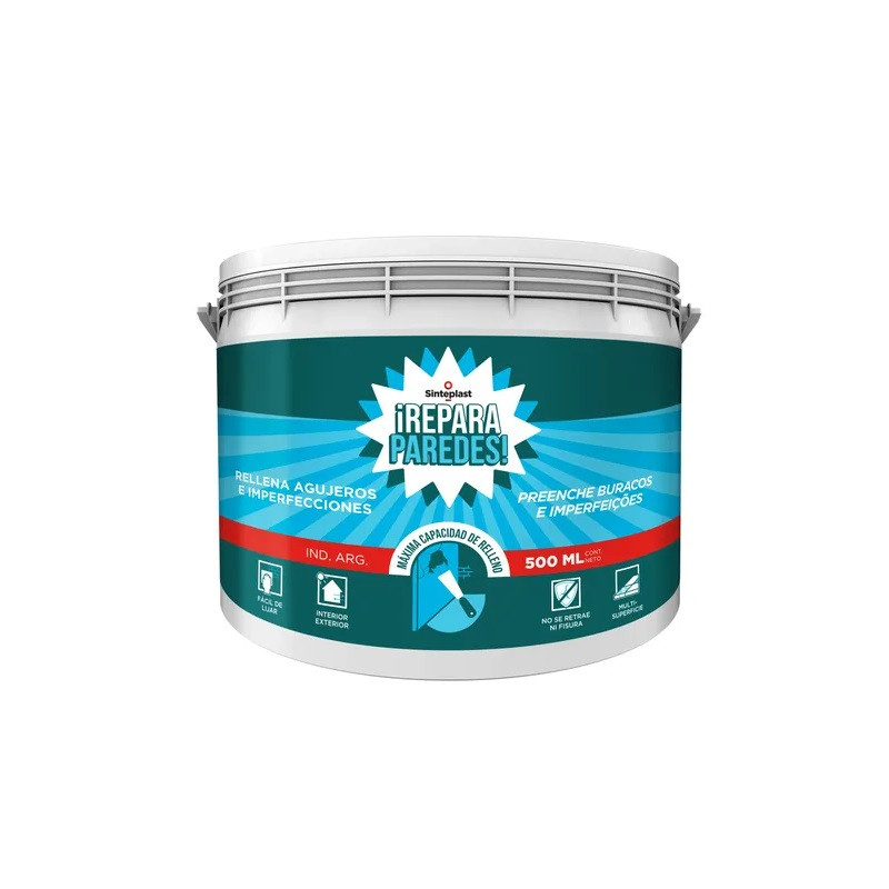 masilla repara paredes pote 500 ml Sinteplast