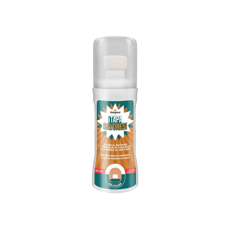 tapa rayones madera oscuro 125 ml Sinteplast