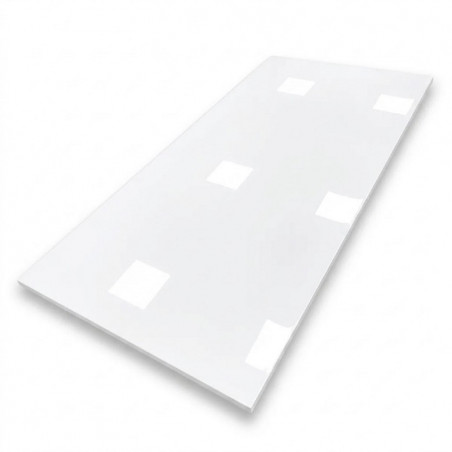 Placa revestimiento simil marmol white 1.22 x 2.44 Holzboden