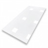 Placa revestimiento simil marmol white 1.22 x 2.44 Holzboden