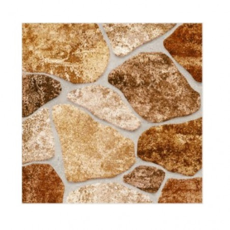 Caja ceramica Payogasta terra 43x43cm 1ra Salteña